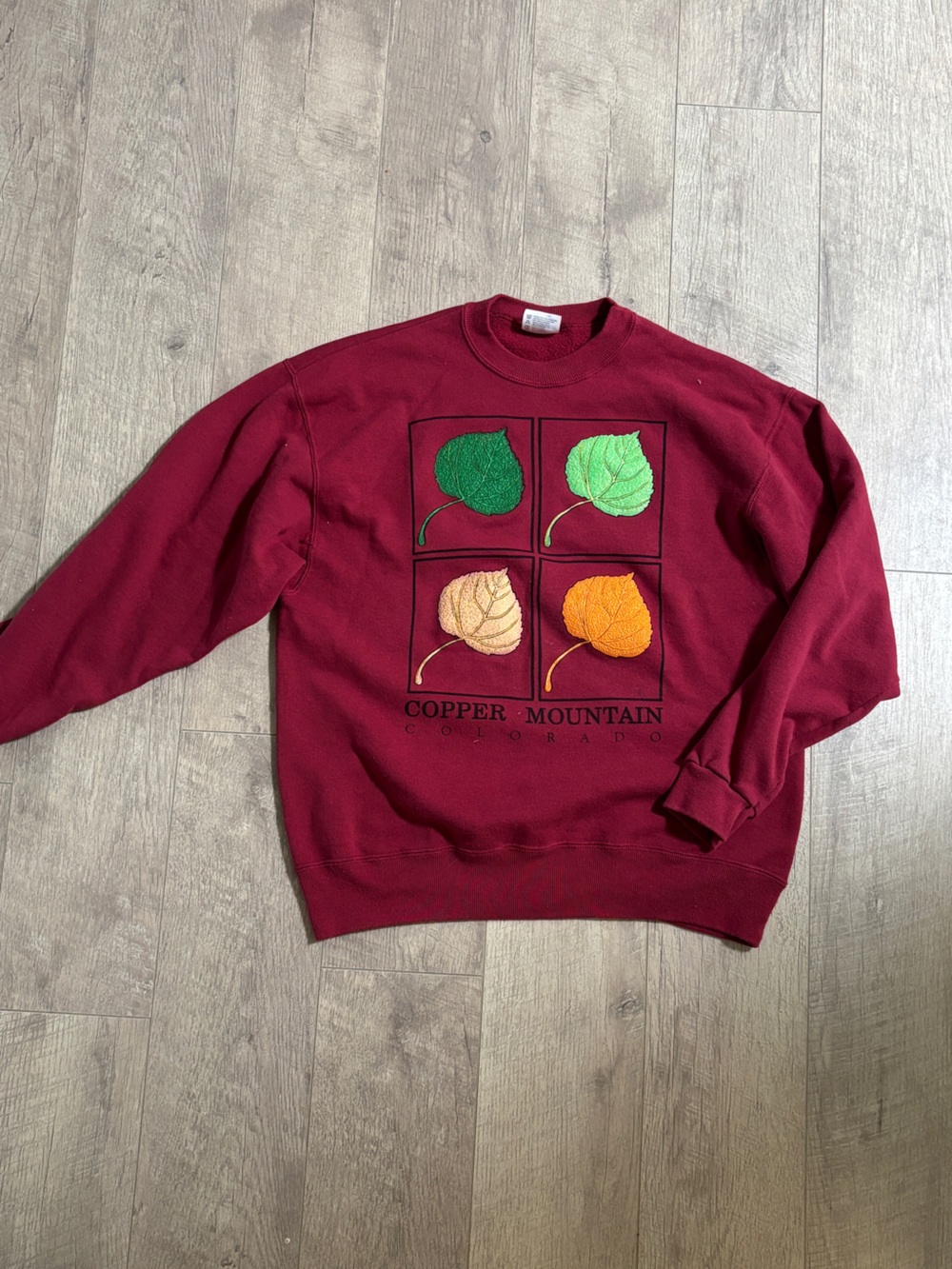 90s autumn crewneck sweatshirt